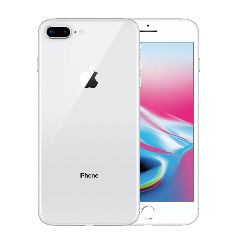 Apple iPhone 8 Plus 64GB Silver Unlocked Smartphone - Grade B