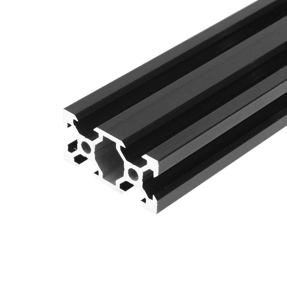 (700mm) 100-1000mm Black V-Slot Aluminum Profile Extrusion Frame for CNC Tool DIY