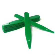 (4" 10cm x 100, Green) Elixir Gardens Stick In Plastic Plant Labels / Tags | Various Sizes and colours available | Qty's 50 - 1000