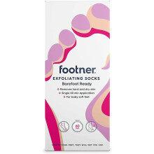 Footner Exfoliating Socks Total Callus Remover Prevents Callus and Cracked Heels - Single