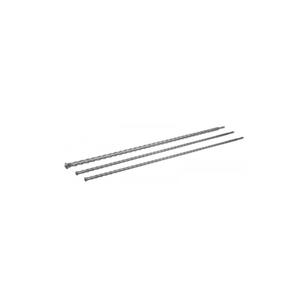 Rolson 48695 Long SDS Drill Set, 1000 mm - 3 Pieces
