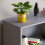 Vida Designs (Grey) Cambridge 3 Tier Wide Low Bookcase Storage Shelf 3