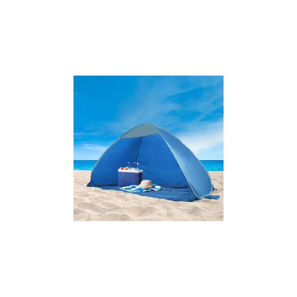 GEEZY Pop-Up 2-Person Beach Tent | Instant Garden & Beach Shelter