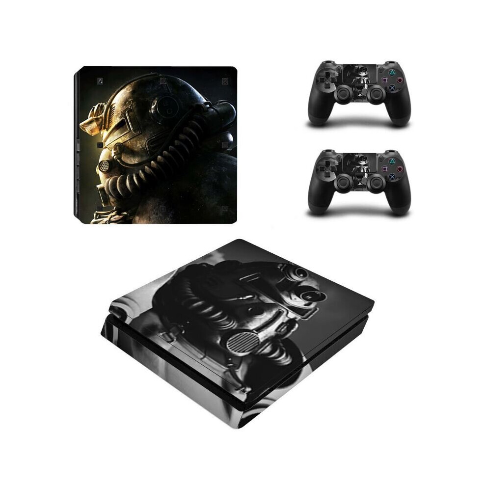 (Follout) Ps4 Slim Pvc Stickers For Console + 2 Controllers 5060670173409