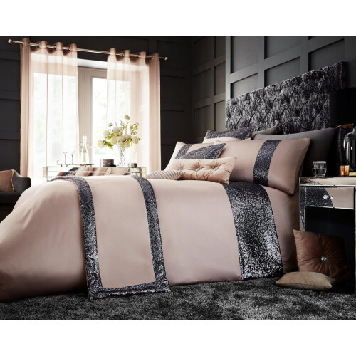 (Double, Chambray) Luxury Glamorous Duvet Cover Bedding Set