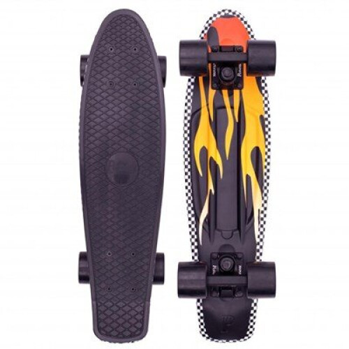(Flame) Complete 22inch OG Plastic Skateboard