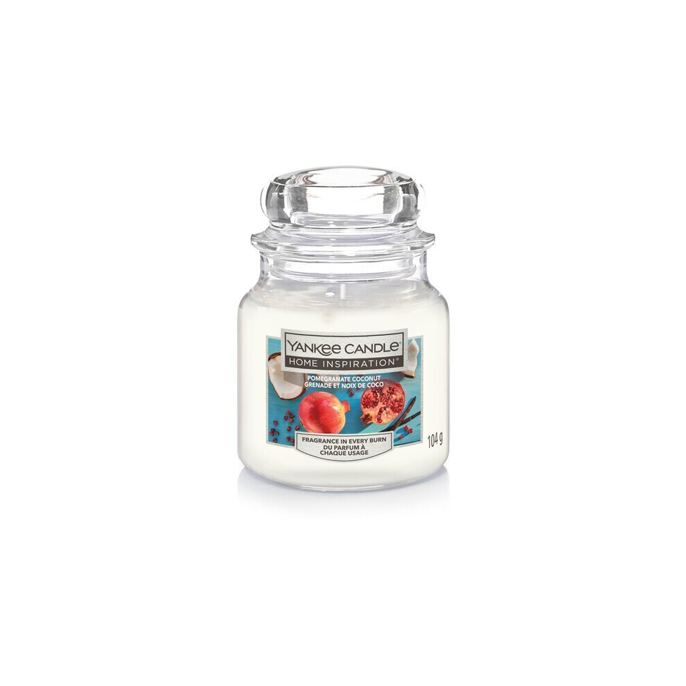 Yankee Candle Home Inspiration Small Jar Coconut Pomegranate 104g