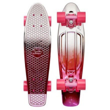 (Rose) Complete 22inch OG Plastic Skateboard