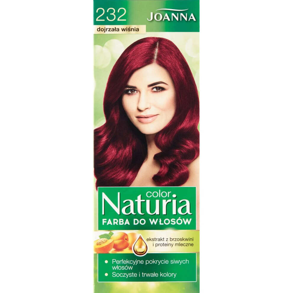Joanna Not,Specified Naturia Hair Dye 232 Ripe Cherry