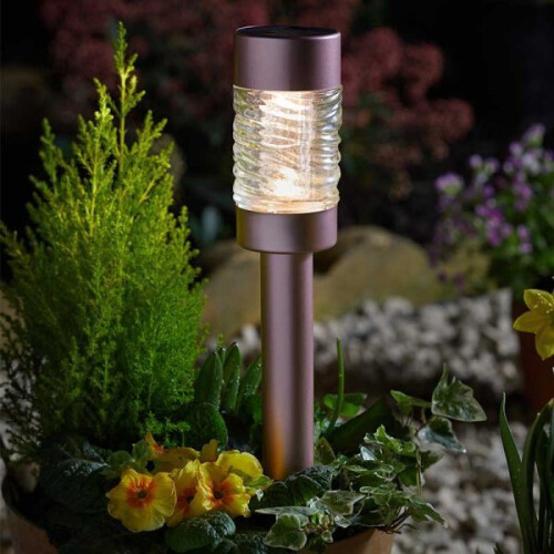 Smart Garden Martini 3L Stake Light Rose Gold, Warm White 1