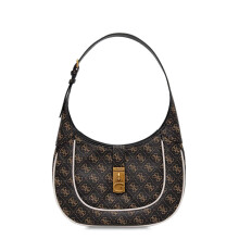 Guess Shoulder bags Women saddlebrown,gold