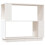 VidaXL (white) vidaXL Solid Wood Pine Book Cabinet/Room Divider Rack Book Shelf Multi Colours 1