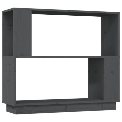 VidaXL (grey) vidaXL Solid Wood Pine Book Cabinet/Room Divider Rack Book Shelf Multi Colours