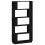 VidaXL (black) vidaXL Solid Wood Pine Book Cabinet/Room Divider Bookcase Rack Multi Colours 1