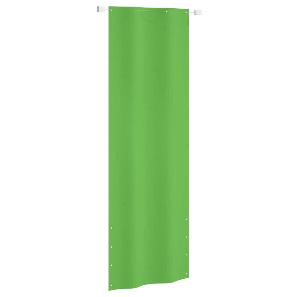 (light green, 80 x 240 cm) vidaXL Balcony Screen Oxford Fabric Fence Screen Multi Colours Multi Sizes