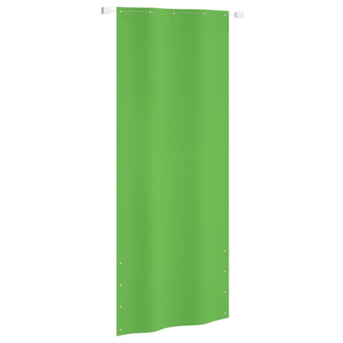 VidaXL vidaXL Balkon-Sichtschutz Hellgrün 100x240 cm Oxford-Gewebe