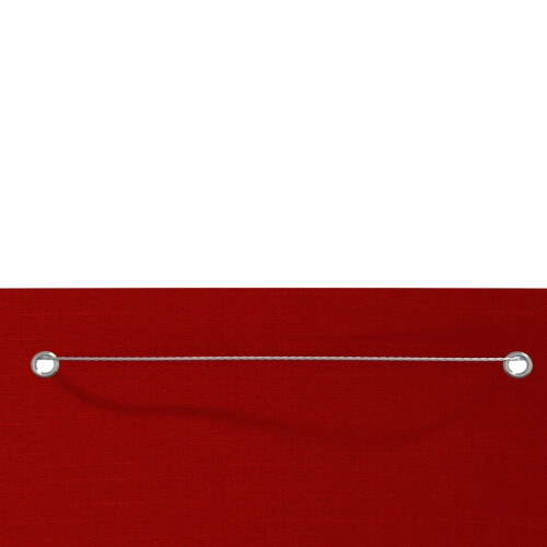 VidaXL vidaXL Balkon-Sichtschutz Rot 80x240 cm Oxford-Gewebe 2