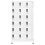 VidaXL vidaXL Locker Cabinet White Steel Office Storage Filling Cabinet Furniture 2