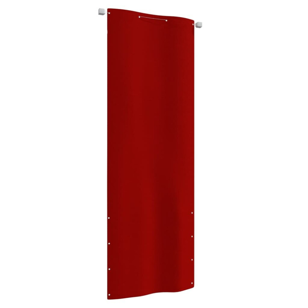 (red, 80 x 240 cm) vidaXL Balcony Screen Oxford Fabric Fence Screen Multi Colours Multi Sizes