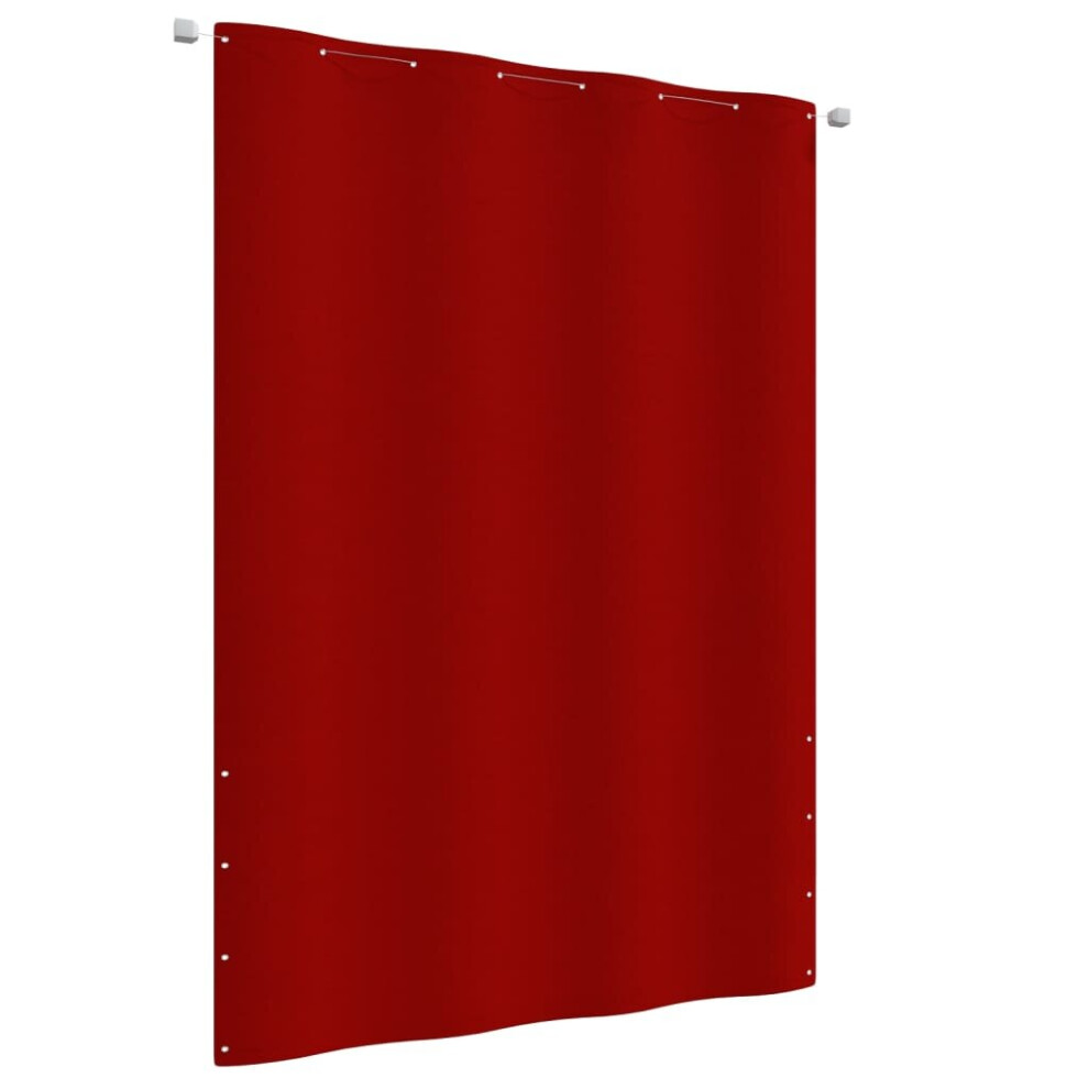 (red, 160 x 240 cm) vidaXL Balcony Screen Oxford Fabric Fence Screen Multi Colours Multi Sizes