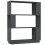 VidaXL (grey) vidaXL Solid Wood Pine Book Cabinet/Room Divider Rack Book Shelf Multi Colours 1