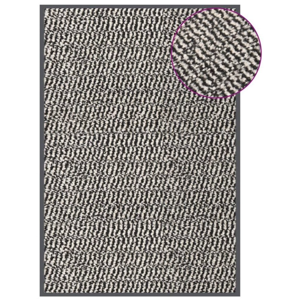 Vidaxl (Light Brown, 60 X 90 Cm) 1/2X Dust Control Mat Rectangular Tufted Rug Multi Colours Multi Sizes
