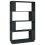 VidaXL (grey) vidaXL Solid Wood Pine Book Cabinet/Room Divider Storage Rack Multi Colours 1