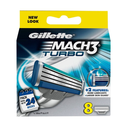 Gillette Gillette Mach3 Turbo Blades - 8 Blades