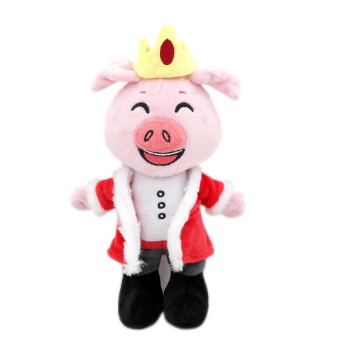 Youtooz Technoblade Technoplane Drame SMP Plush Toy Pig - 10in Soft Stuffed Doll, Fan Gift 1