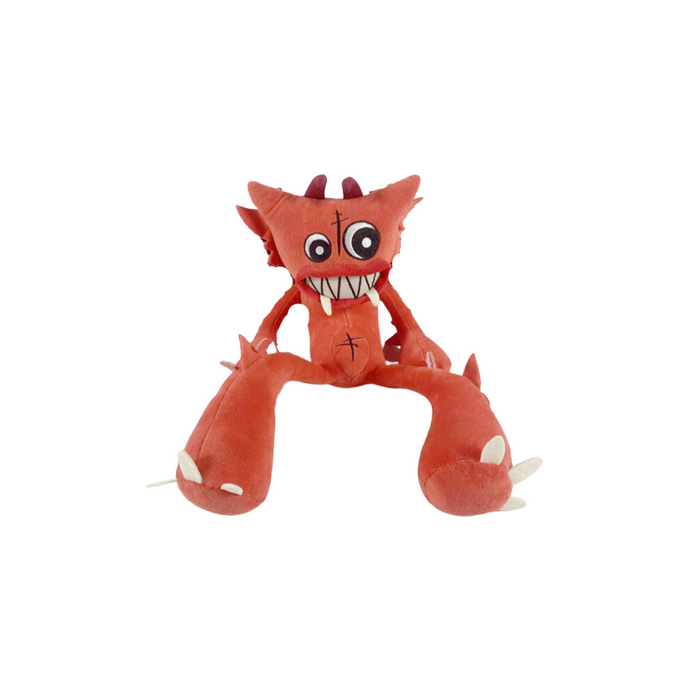 (Red) 33Cm Poppy Playtime Killy Willy Plush Toy Plushie Cartoon Soft Stuffed Doll Red