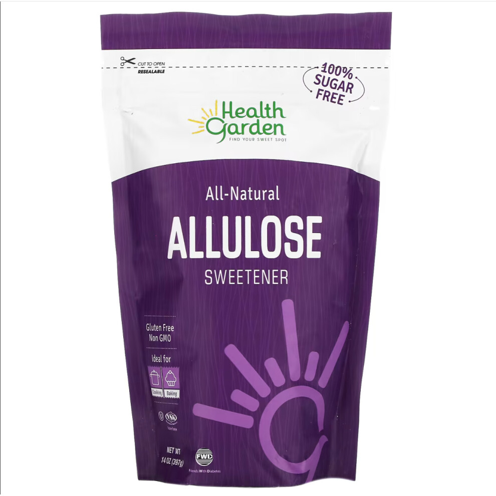 Health Garden All-Natural Allulose Sweetener 14 oz -397 g Gluten-Free NSK Kosher