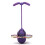 (Purple) Pogo Jumping Ball Balance Board With Handle Explosion Proof Exercise Bouncing Ball 1