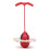 (Red) Pogo Jumping Ball Balance Board With Handle Explosion Proof Exercise Bouncing Ball 1