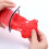 (Red) 60pcs Set Shaped Earplug Moldable Anti-noise Soft Earbud Sleeping Protection 3