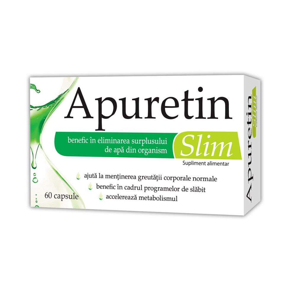 Apuretin Slim, 60 capsules -Beneficial in weight loss programs