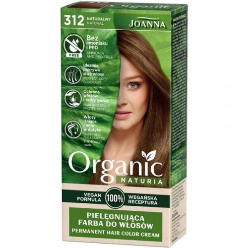JOANNA Organic Vegan hair dye 312 Natural