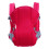 (Red) Baby Carrier Front Adjustable Shoulder Straps With Hip Seat Breathable Sling 1