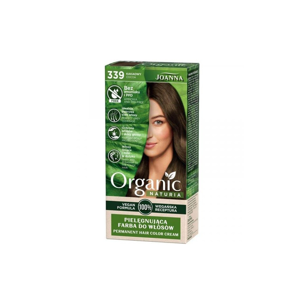 JOANNA Organic Vegan hair dye 339 Cocoa