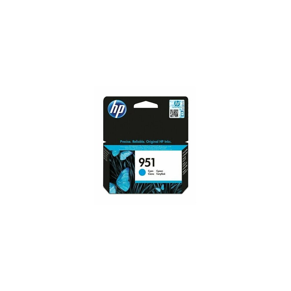 Hp 951 (Cn050ae) Cyan Ink Cartridge