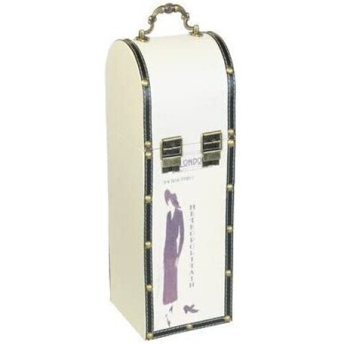 London Metropolitan Wine Bottle Holder - FW713 2
