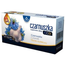 OLEOFARM Czarnuszka black CCD Garlic & Vitamin D 60 capsules
