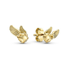 Pandora Harry Potter Golden Snitch Earrings 260025C00