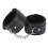 PU Leather Cushioned Wrist & Ankle Cuffs (Black) 1