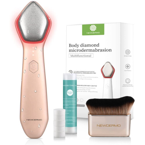 NEW OPENED BOX NEWDERMO Microdermabrasion Machine Pro with Large Surface Diamond Head