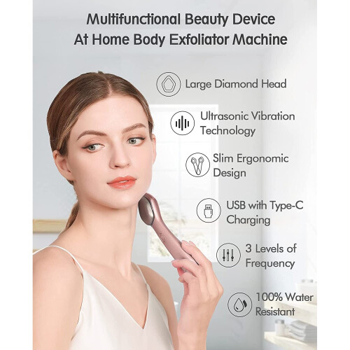 NEW OPENED BOX NEWDERMO Microdermabrasion Machine Pro with Large Surface Diamond Head 1