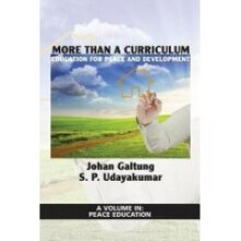 More than a Curriculum Education for Peace and Development Peace Education