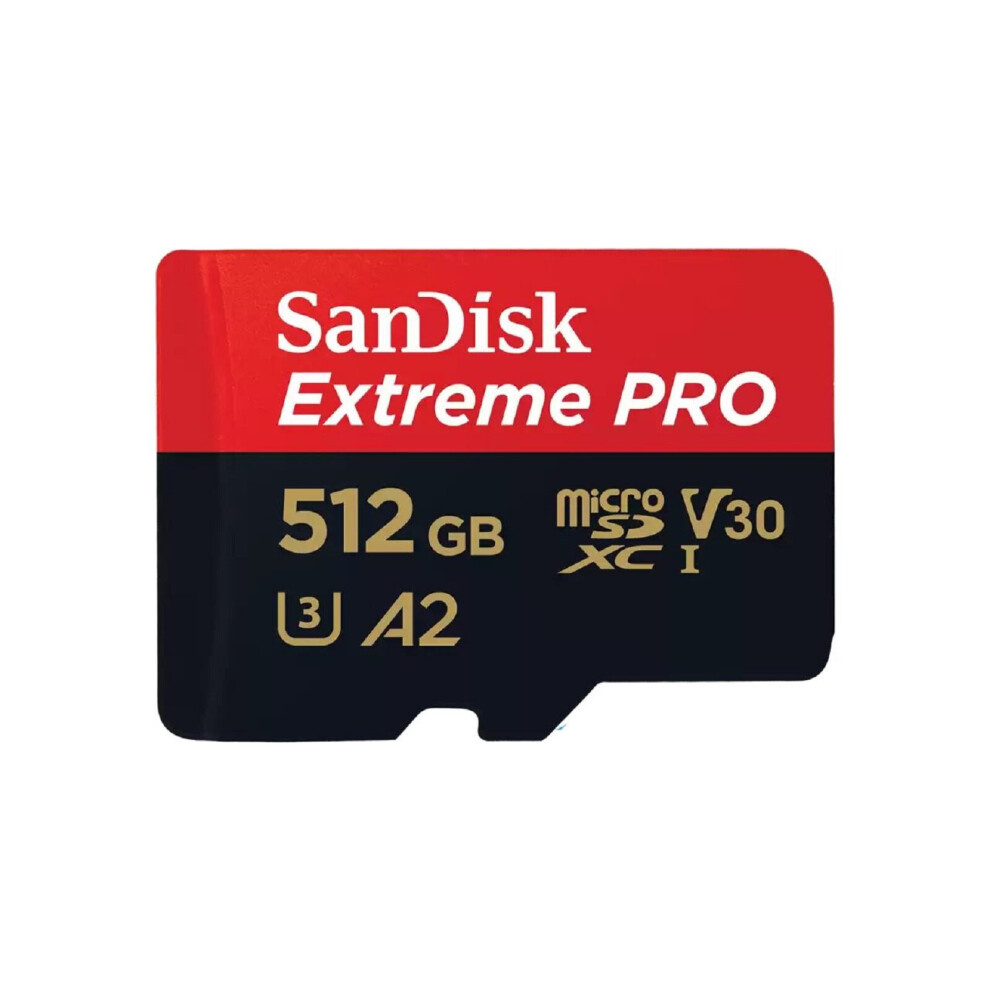 Sandisk Micro Sd Extreme Pro 200Mb/S Flash Memory Card 512Gb