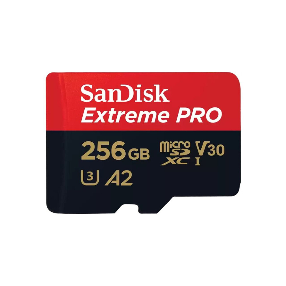 Sandisk Micro Sd Extreme Pro 200Mb/S Flash Memory Card 256Gb