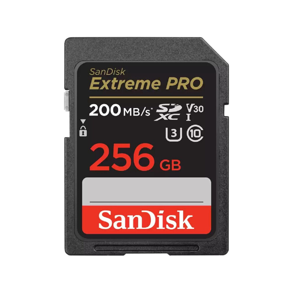 Sandisk SD Extreme Pro 200MB/s Flash Memory Card 256GB
