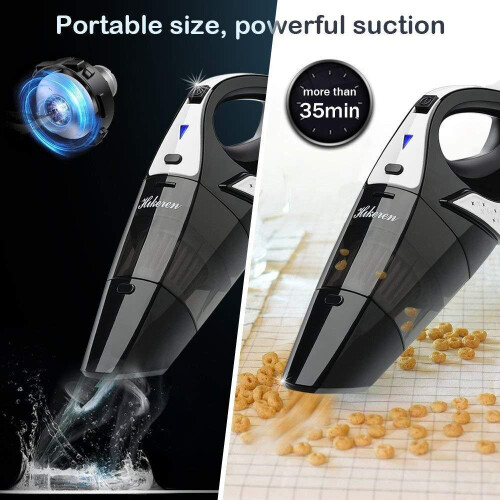 Handheld Vacuum Cleaner, Portable Car Vacuum Cleaner, Rechargeable 2